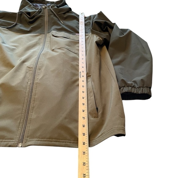 Voyager Windwear Jacket-Forest Night-Hoodie-Size XL-Two Toned-Zip Front - Picture 7 of 10